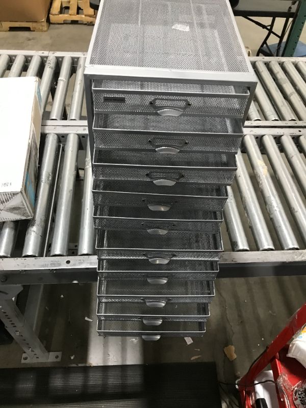 Photo 3 of 10-Drawer Silver Cabinet File Storage Drawer0