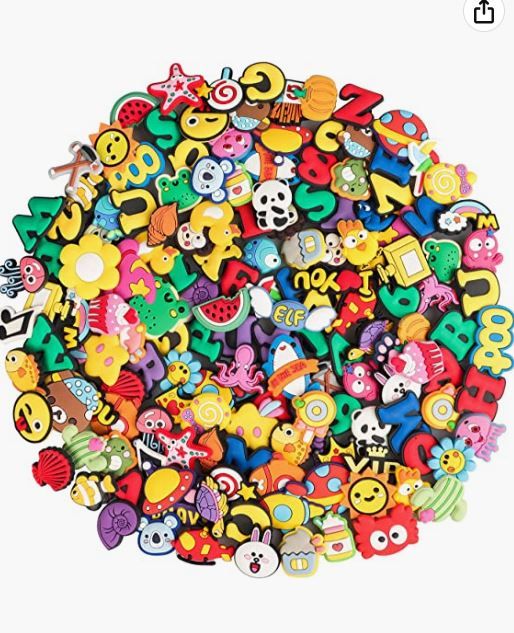 Photo 1 of 75pcs 100pcs Random Charms for Shoes Decoration and Kids Birthday Gifts Party Favors
