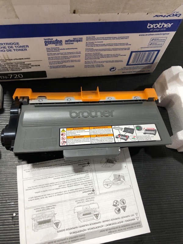 Photo 3 of Brother International TN720 Standard Yield Toner
