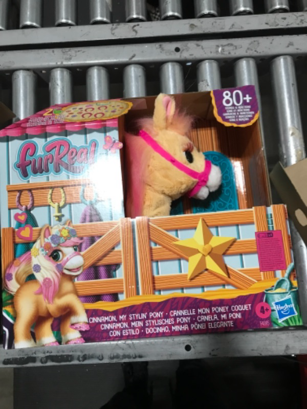 Photo 1 of HSBF4395 14 in. FurReal Cinnamon My Stylin Pony Toys
