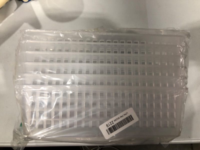 Photo 1 of Qsbon Clear Small Plastic Pencil Storage Baskets