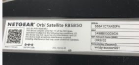 Photo 5 of NETGEAR ORBI TRI-BAND MESH WI-FI 6 SYSTEM | NETGEAR | GAMESTOP, ORBI SATELLITE RBS850
