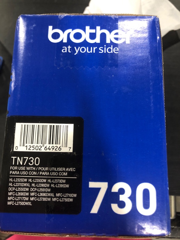 Photo 3 of Brother Genuine TN-730 Toner Cartridge - Laser Print Technology 1200 P