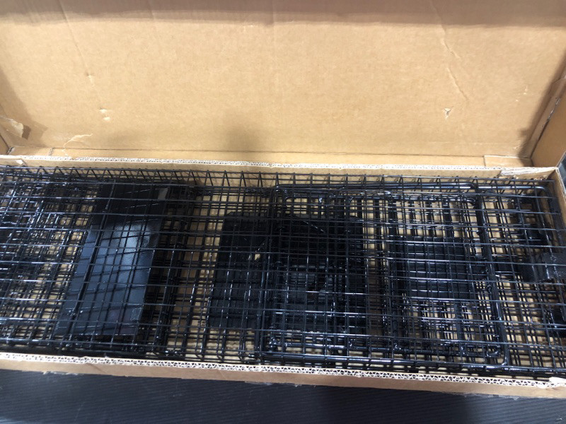 Photo 3 of 32 in. Folding Live Animal Cage Trap