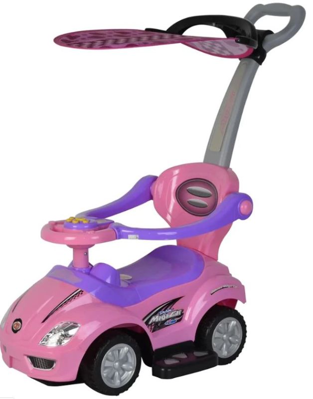 Photo 1 of ChromeWheels Best Ride On Cars 3 in 1 Push Car - Pink
