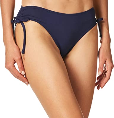 Photo 1 of Anne Cole Women's Alex Solid Side Tie Adjustable Bikini Swim Bottom Medium 
