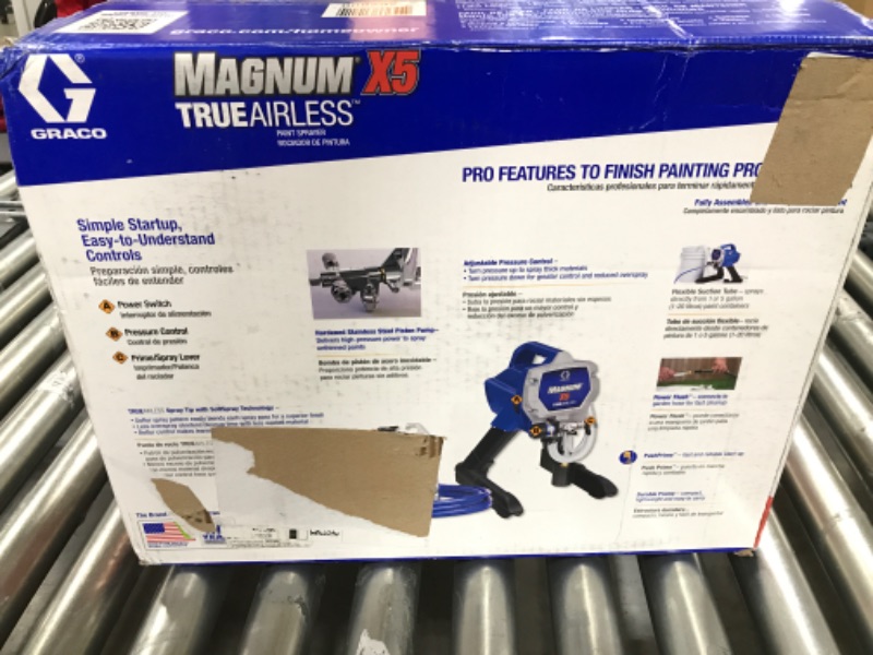 Photo 2 of 262800 Magnum X5 Airless Paint Sprayer- 