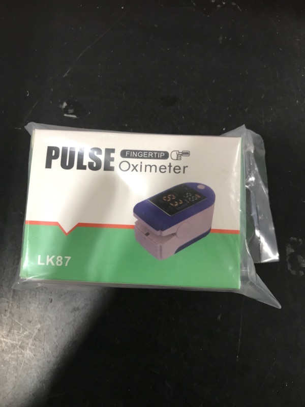 Photo 1 of Pulse Oximeter Sports and Aviation Finger-Unit Spot Check ,Blood Oxygen Saturation Monitor, Portable Digital Reading LED Display