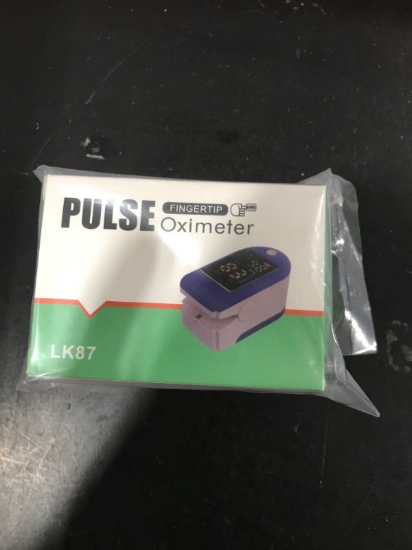 Photo 1 of Pulse Oximeter Sports and Aviation Finger-Unit Spot Check ,Blood Oxygen Saturation Monitor, Portable Digital Reading LED Display