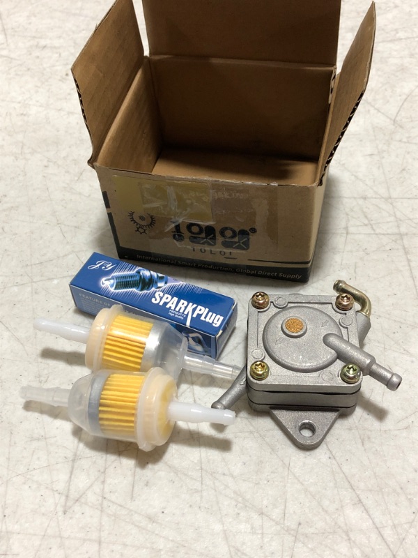 Photo 2 of 10L0L Golf Cart Fuel Pump Impulse Kit for Club Car DS Precedent 1984-up Gas with 290FE 350FE Kawasaki Engine, Replace OEM 1014523 1014524

