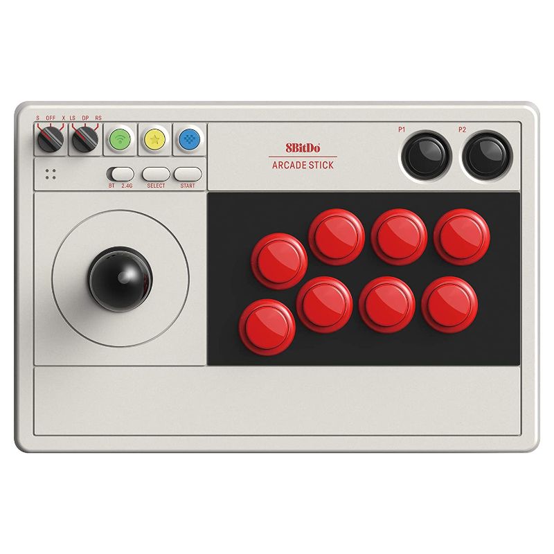 Photo 1 of 8Bitdo Arcade Stick for Switch & Windows, Arcade Fight Stick Support Wireless Bluetooth, 2.4G Receiver and Wired Connection
