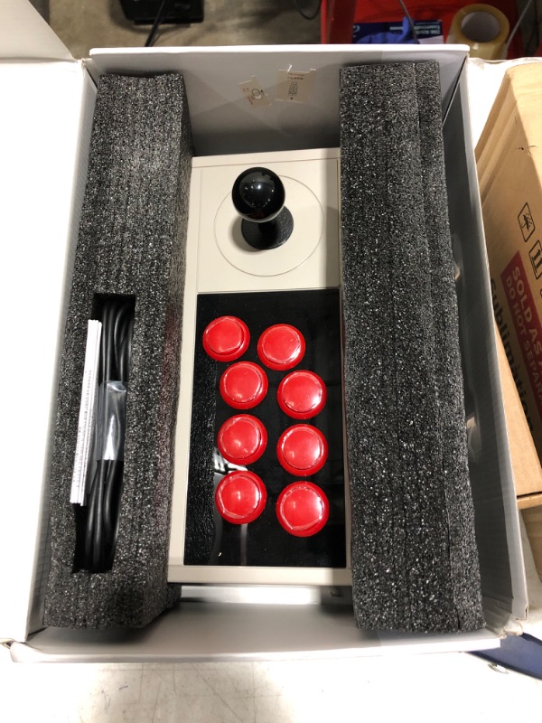 Photo 2 of 8Bitdo Arcade Stick for Switch & Windows, Arcade Fight Stick Support Wireless Bluetooth, 2.4G Receiver and Wired Connection
