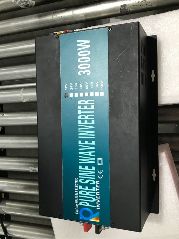 Photo 2 of WZRELB 3000watt Pure Sine Wave Inverter 24V DC to 120V AC 60HZ with LED Display Car Inverter Generator (RBP300024B1)
