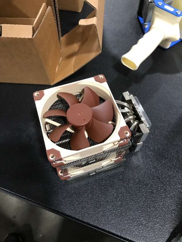 Photo 2 of Noctua NH-D9 DX-3647 4U, Premium CPU Cooler for Intel Xeon LGA3647 (Brown)
