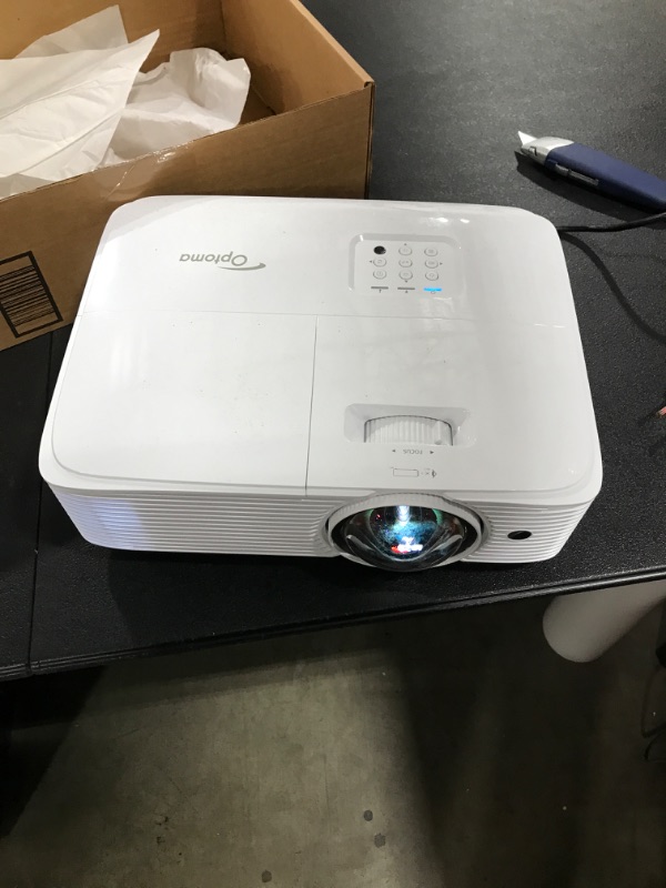 Photo 2 of Optoma Full HD Short-Throw DLP Projector