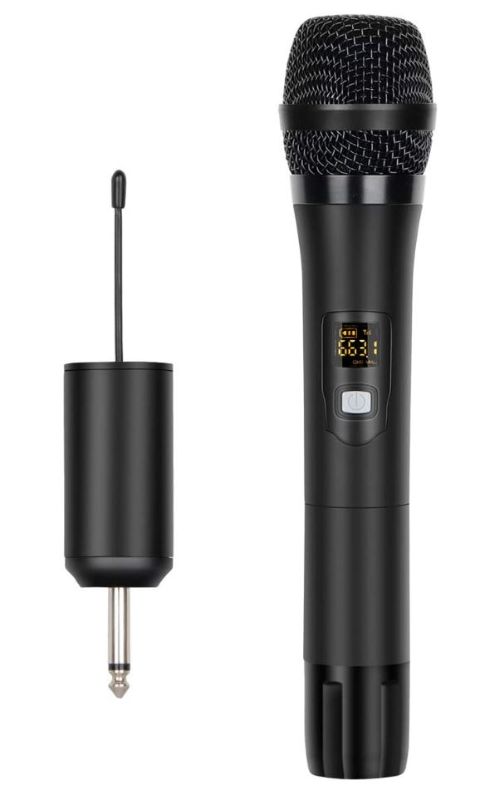 Photo 1 of Depusheng W2 UHF Handheld Dynamic Microphone Wireless mic System