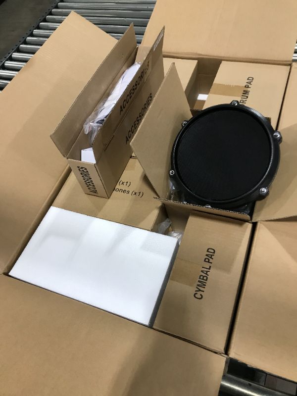 Photo 1 of Alesis Drums Turbo Mesh Kit – Electric Drum Set With 100+ Sounds, Mesh Drum Pads, Drum Sticks, Connection Cables and 60 Melodics Lessons

