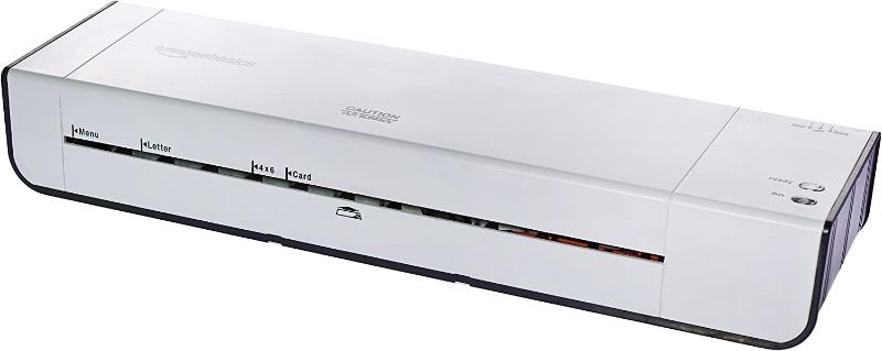 Photo 1 of Amazon Basics 12-Inch Thermal Laminator Machine
