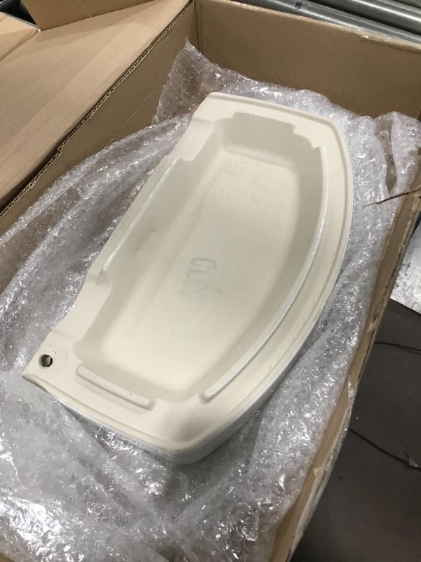 Photo 3 of American Standard 735158-400.020 Studio Replacement Toilet Tank Lid, 15.875 x 8.75 x 1.875 inches, White
