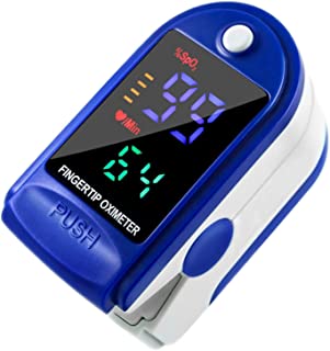 Photo 1 of Pulse Oximeter Sports and Aviation Finger-Unit Spot Check ,Blood Oxygen Saturation Monitor, Portable Digital Reading LED Display
