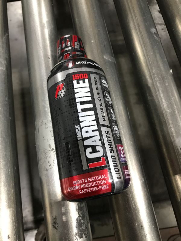 Photo 1 of ProSupps L-Carnitine 1500 Stimulant Free Liquid Shots for Men and Women - Metabolic Energizer and Fat Burner Workout Drink for Performance and Muscle Recovery - Weight Loss Drinks (31 Servings, Berry) - BEST BY 02/01/2023