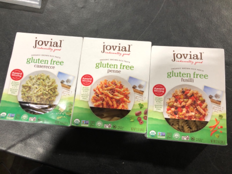 Photo 1 of 3 PACK JOVIAL GLUTEN FREE PASTAS *NOT EXPIRED* 