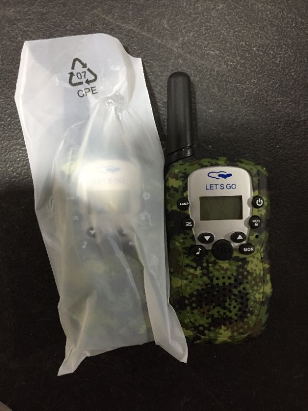 Photo 2 of Gifts for Kids Boys 4-12, DEDY 2 Way Radio Long Range Mini Walkie Talkies Valentines Day Outdoor Camping Toys 3-12 Year Old Birthday Girls Camouflage green T388
