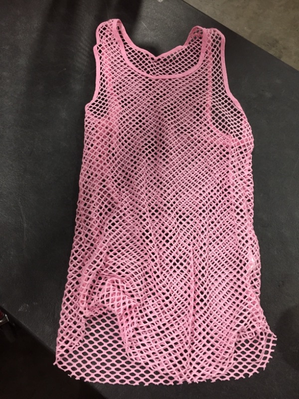 Photo 1 of  Women's Elastic Nylon-Spandex Fishnet  Top L
