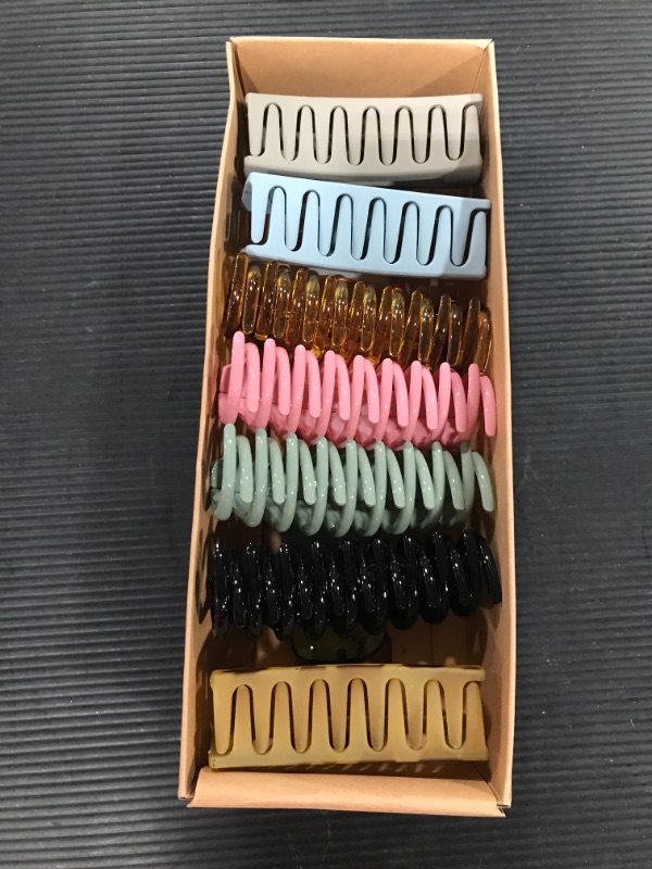 Photo 1 of 7 LARGE HAIR CLIP ASSORTED COLORS