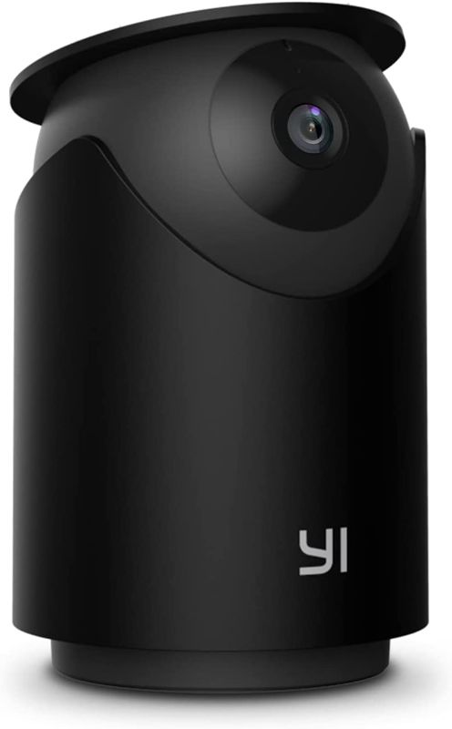 Photo 1 of YI Camera for Home Security Indoor 2K, WiFi Bedroom Surveillance Camera 360-degree with Night Vision, Human Detection, 2-Way Audio, Phone App, Compatible with Alexa and Google Assistant
