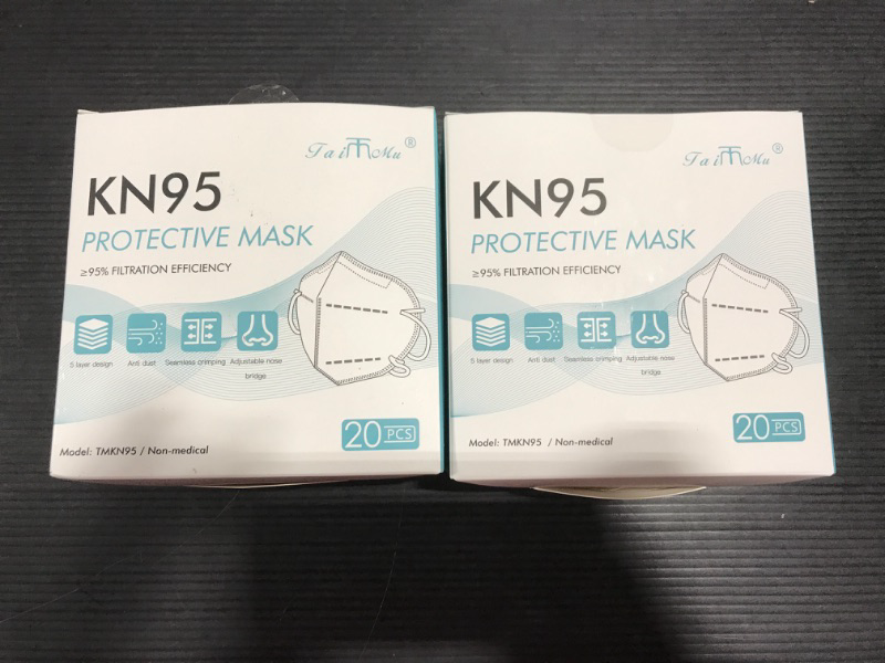 Photo 1 of [2 Packs] KN95 Protective Masks