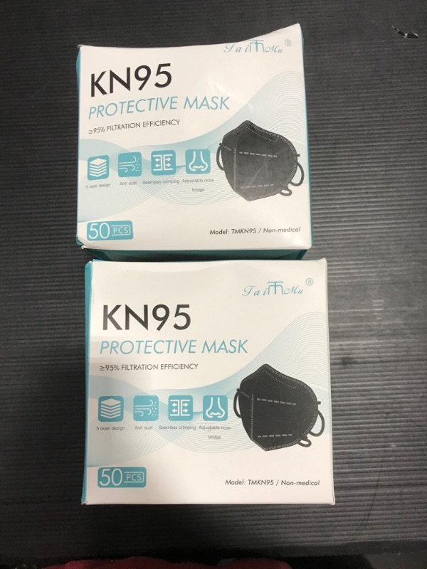 Photo 1 of 2 Pack- KN95 Protective Face Masks [100pcs]