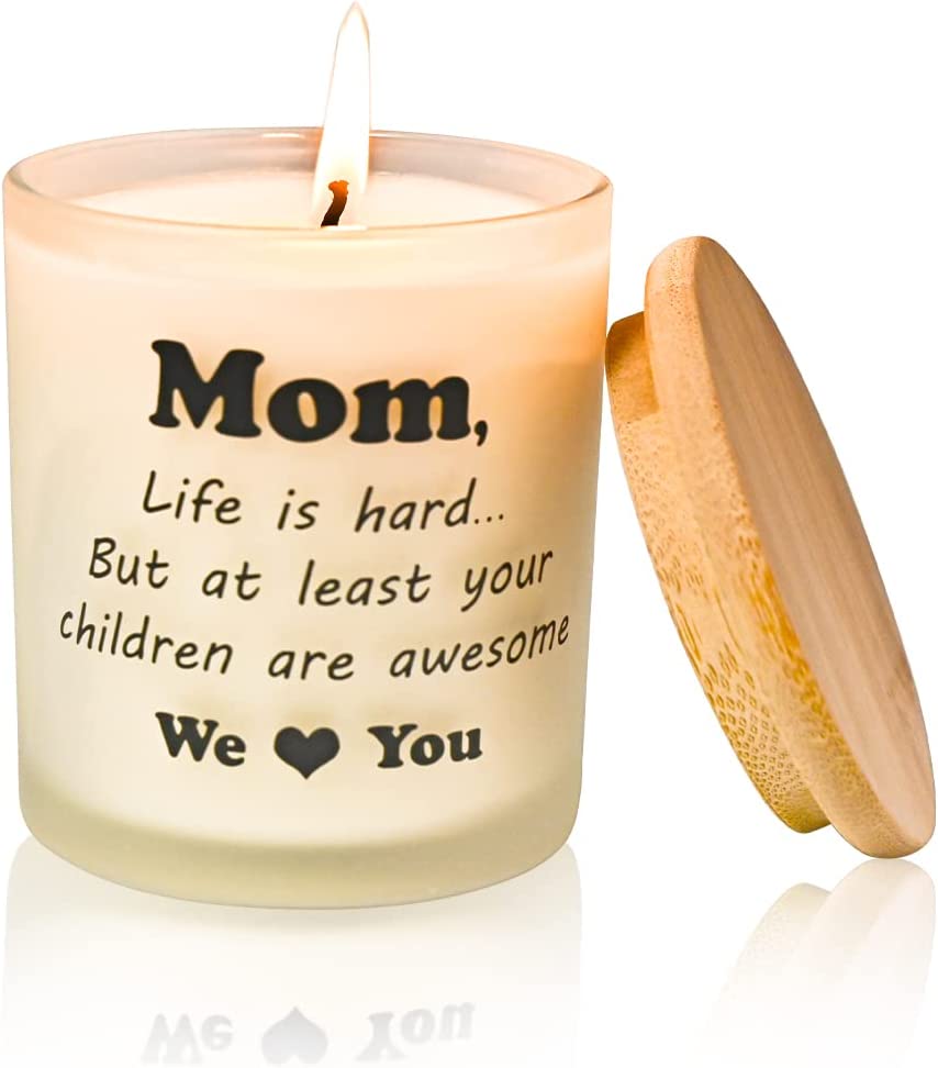 Photo 1 of BCSymer Mum Scented Candle,Best Aromatherapy Candles as Candles Gifts for Mom [Lavender and Jasmine]