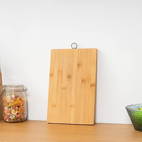 Photo 1 of Bamboo Chopping Board with Ring Handle
