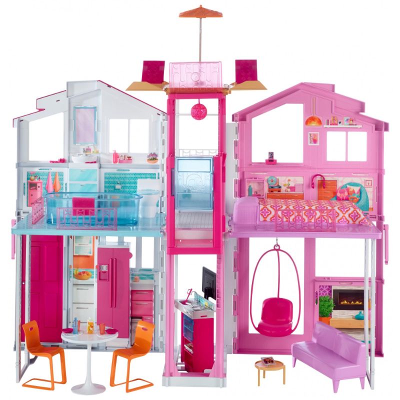 Photo 1 of Barbie 3 Story Townhouse Playset
