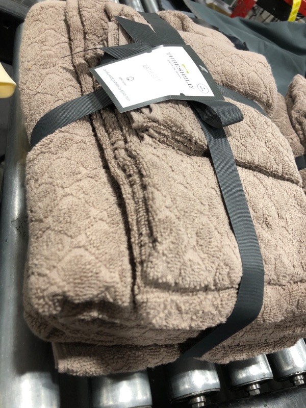 Photo 2 of 6pk Textured Bath Towel Set - Threshold™

