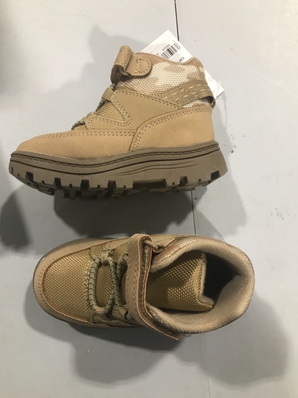 Photo 1 of Carters Size 6 Khaki Colored Toddler shoes