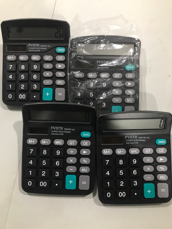 Photo 1 of Set of Calculators12 Digits 