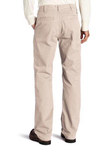 Photo 1 of Carhartt Men's 33x32 Field Khaki Cotton Straight Leg Non-Denim Bottoms
