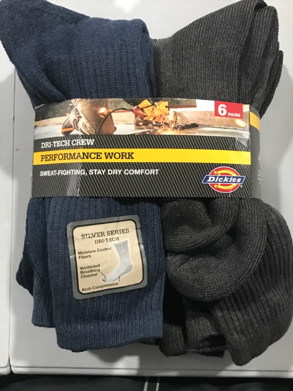 Photo 1 of 6 Pair of Dickies Socks Black And Blue