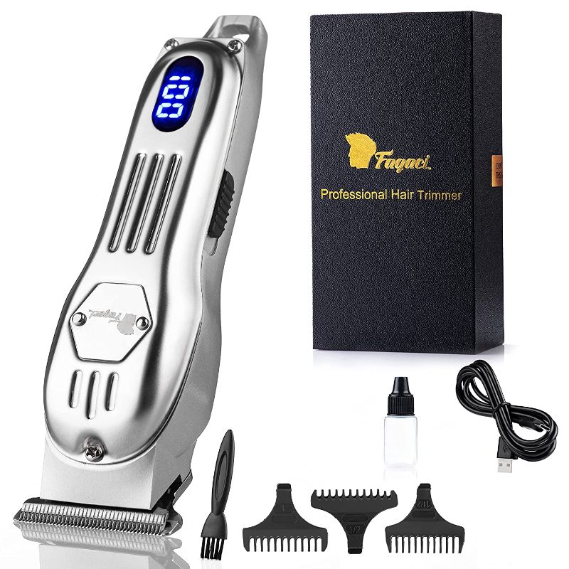 Photo 1 of Fagaci Cordless Trimmers for Barbers Extremely Fine Cut, Gapless T-Liner Clippers for Men, T-Blade Trimmer, T-Contour Trimmer, Professional Hair Trimmer, Electric Beard Trimmer for Men
