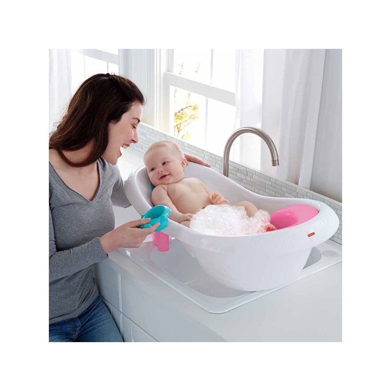 Photo 1 of Fisher-Price 4-in-1 Sling N Seat Baby Bath Tub Pink