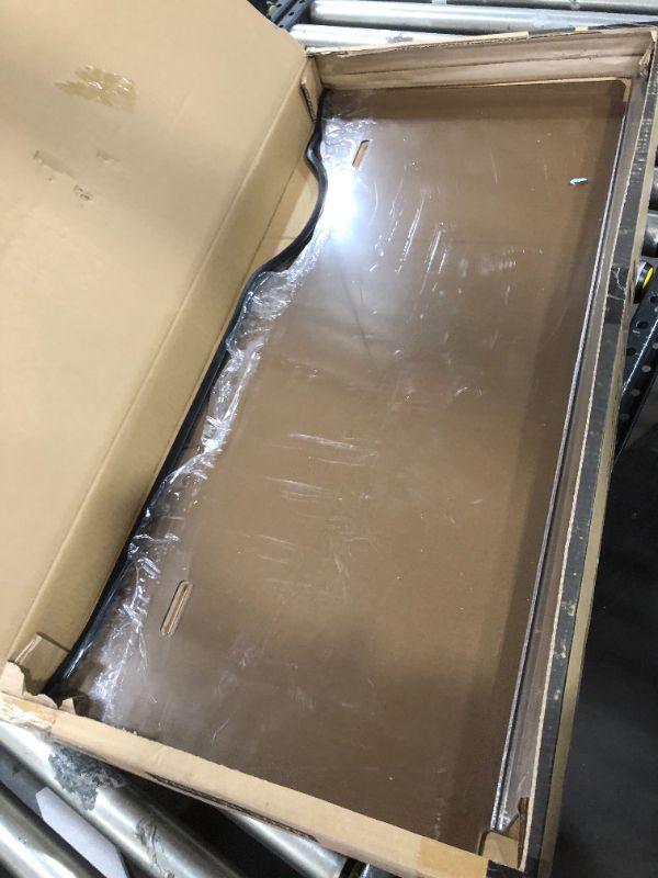 Photo 1 of 10L0L Golf Cart Windshield for Club Car Precedent Gas or Electric(04-Up), Clear/Tinted Fold Down Windshield Anti-UV Impact Resistant - 37.5" W X 33.6" H
