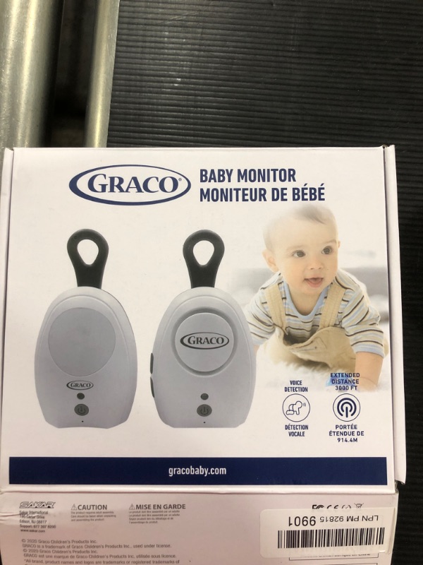 Photo 1 of GRACO BABY MONITOR  VOICE DETECTION 3000 FT BATTERY NOT INCLUDED