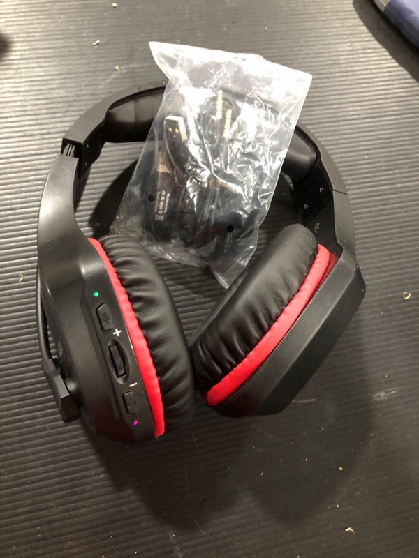 Photo 1 of BEAVIIOO 2.4G Wireless Gaming Headset with Mic for PC PS4 PS5 Playstation 4 5, Wireless Bluetooth USB Gaming Headset with Mic for Laptop, 50 Hours Playtime
