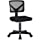 Photo 1 of Desk Chair, Swivel Computer Office Mesh Desk Chair Armless Office Chair Small Desk Chair Adjustable Black Computer Task Chair No Armrest Mid Back Home Office Chair for Small Spaces
