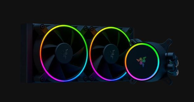 Photo 1 of Razer Hanbo Chroma RGB AIO Liquid Cooler 240MM (aRGB Pump Cap)