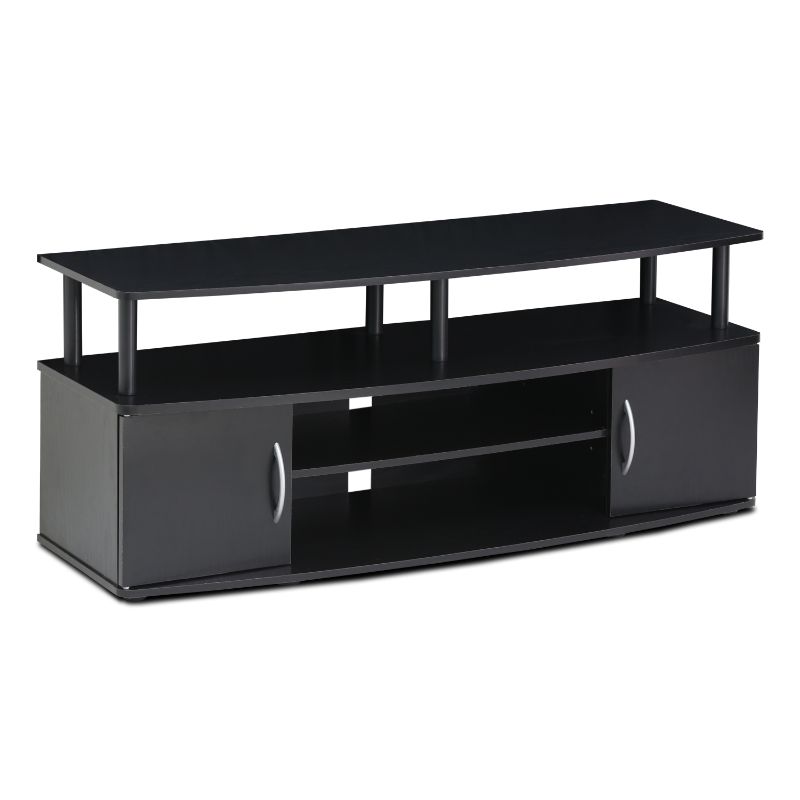 Photo 1 of 15113BKW Large Entertainment Center Hold up to 50 in. TV