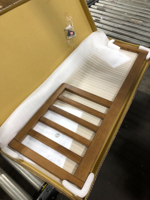 Photo 2 of DaVinci Mini Toddler Bed Conversion Kit for Kalani and Autumn Mini Crib - Chestnut