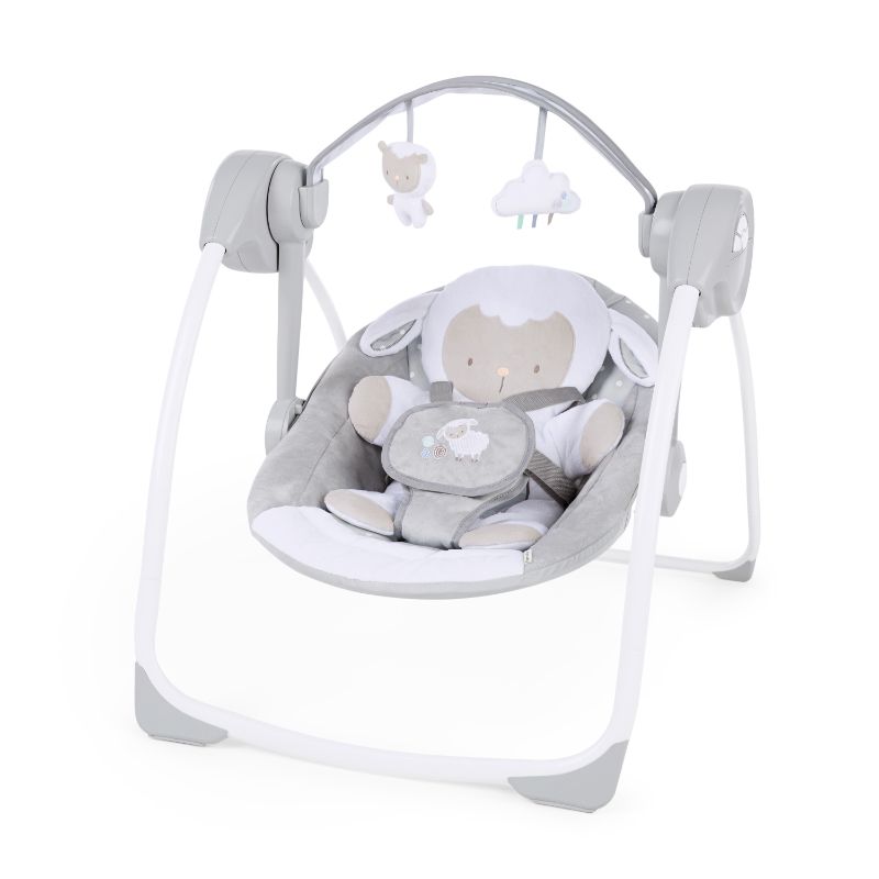 Photo 1 of Cadeira De Descanso Musical Infantil Portable Swing Ingenuity Cinza